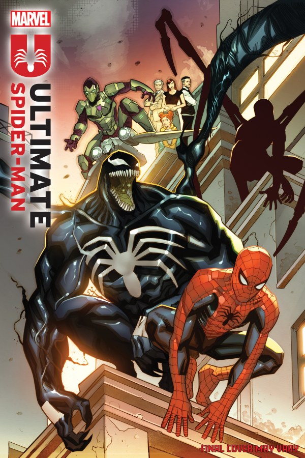 Ultimate Spider-Man #24 - 5 comic cover run
