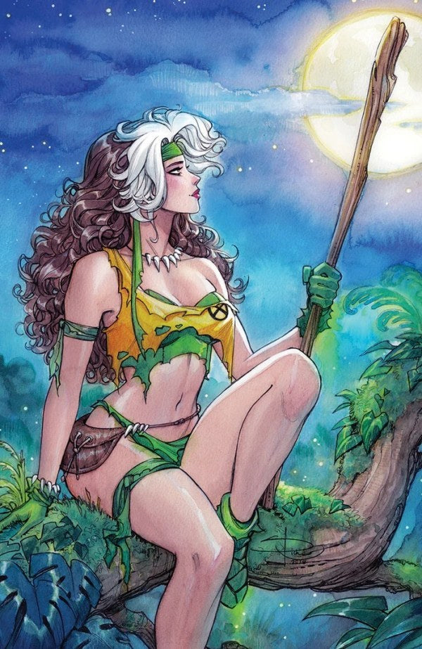 2 comic lot Rogue: The Savage Land #1 & #2 Unknown Comics Virgin Variants