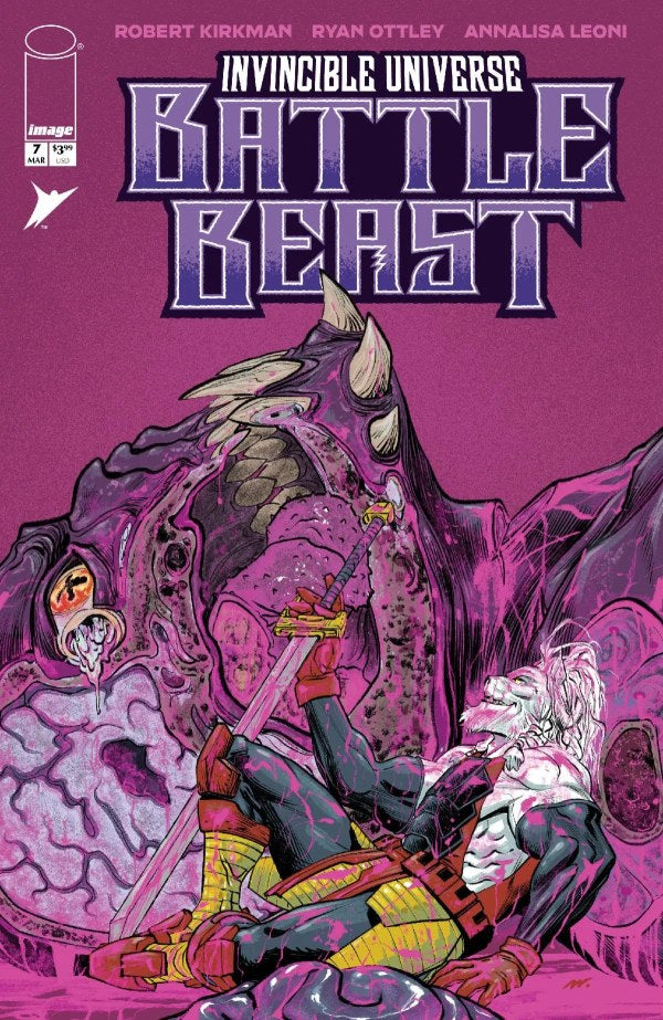 Invincible Universe: Battle Beast #7 - Plus 1-6 New Printings