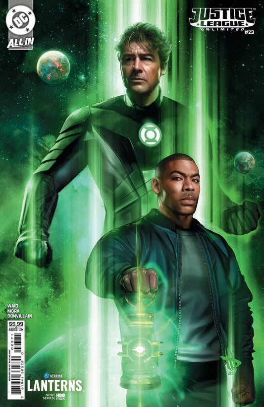 Justice League Unlimited #23 - Cover G Dave Wilkins Lanterns Variant