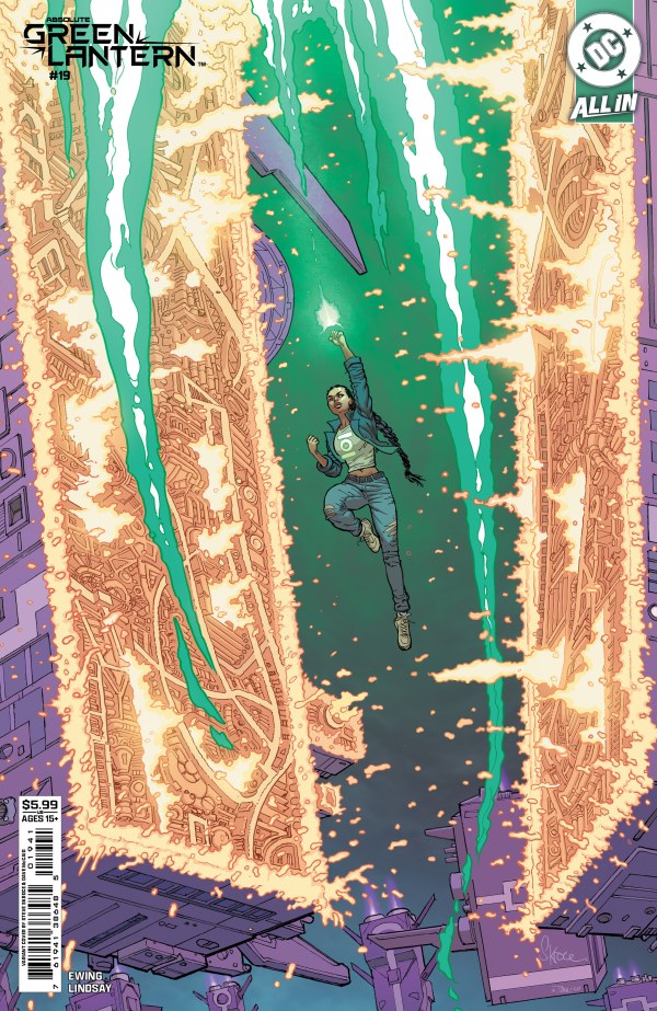 Absolute Green Lantern #19 - 4 comic lot