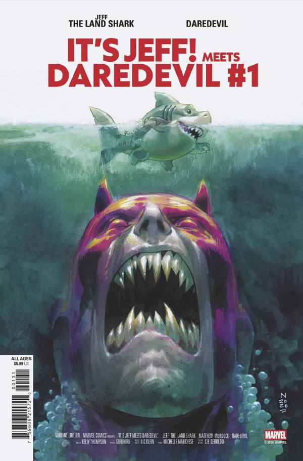 It's Jeff Meets Daredevil #1 - Nic Klein Variant (special price)