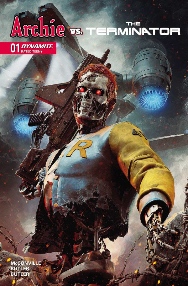 Archie vs. the Terminator #1 - Cover B Björn Barends Variant