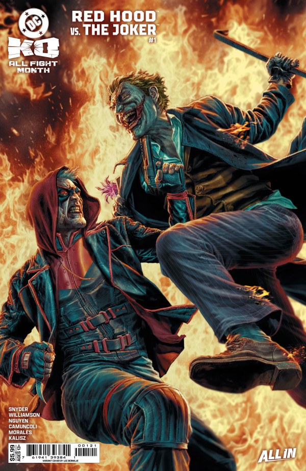 DC K.O.: The Joker vs. Red Hood #1 - cover run