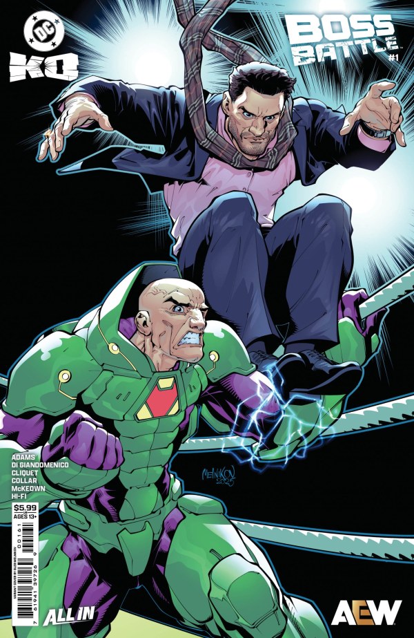 DC K.O.: Boss Battle #1  - 8 comic cover run