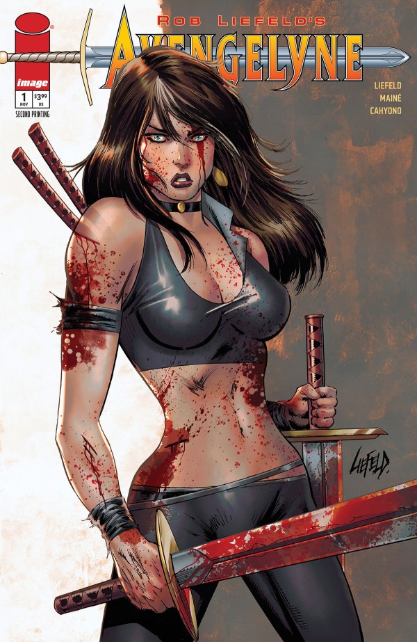 Avengelyne #1 - 2nd Printing Rob Liefeld
