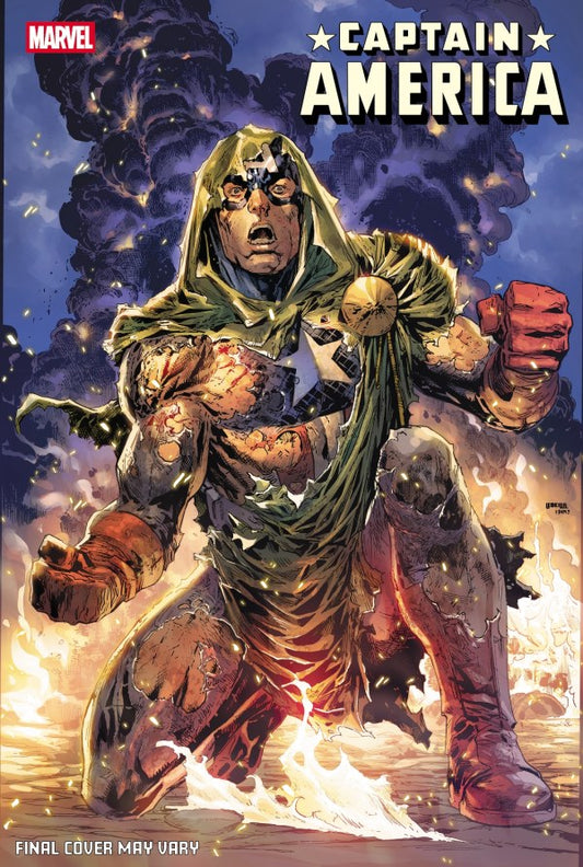 Captain America #8 - Ken Lashley Doom Homage Variant