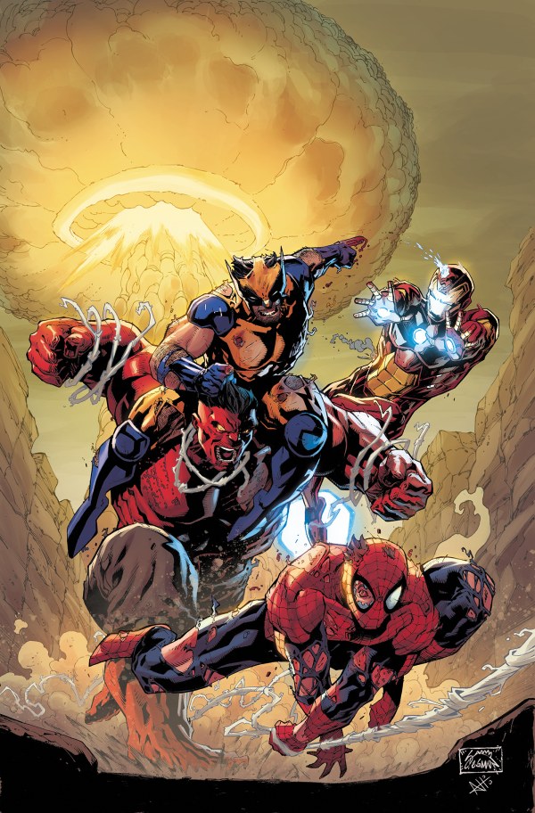 Avengers: Armageddon #1 2nd Printing 1:25 Ryan Stegman Virgin Variant (deep spec)