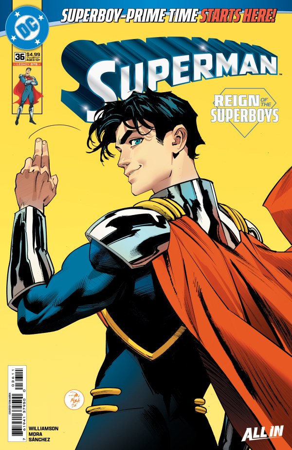 Superman #36 - 8 comic lot - Prime is back!
