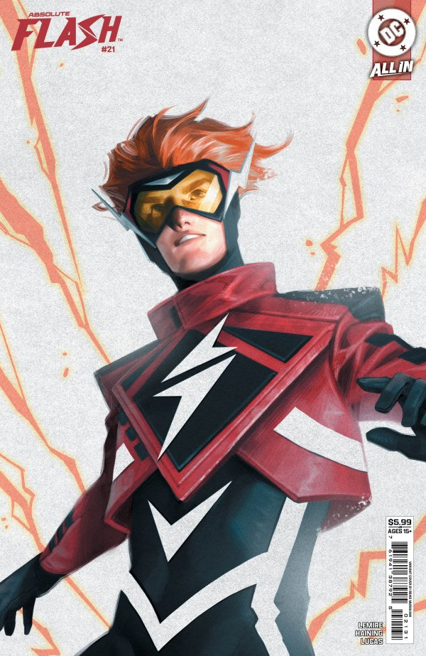 Absolute Flash #21 - 1st Full Absolute Cyborg, 2nd Absolute Atom