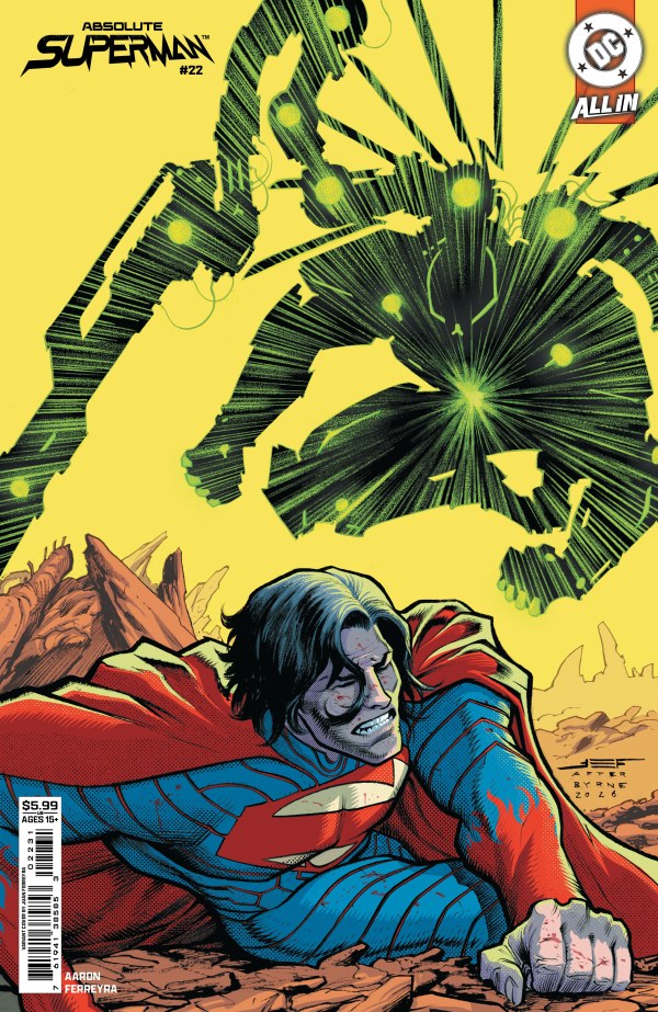 Absolute Superman #22 - 4 comic lot (1st Absolute Metallo)