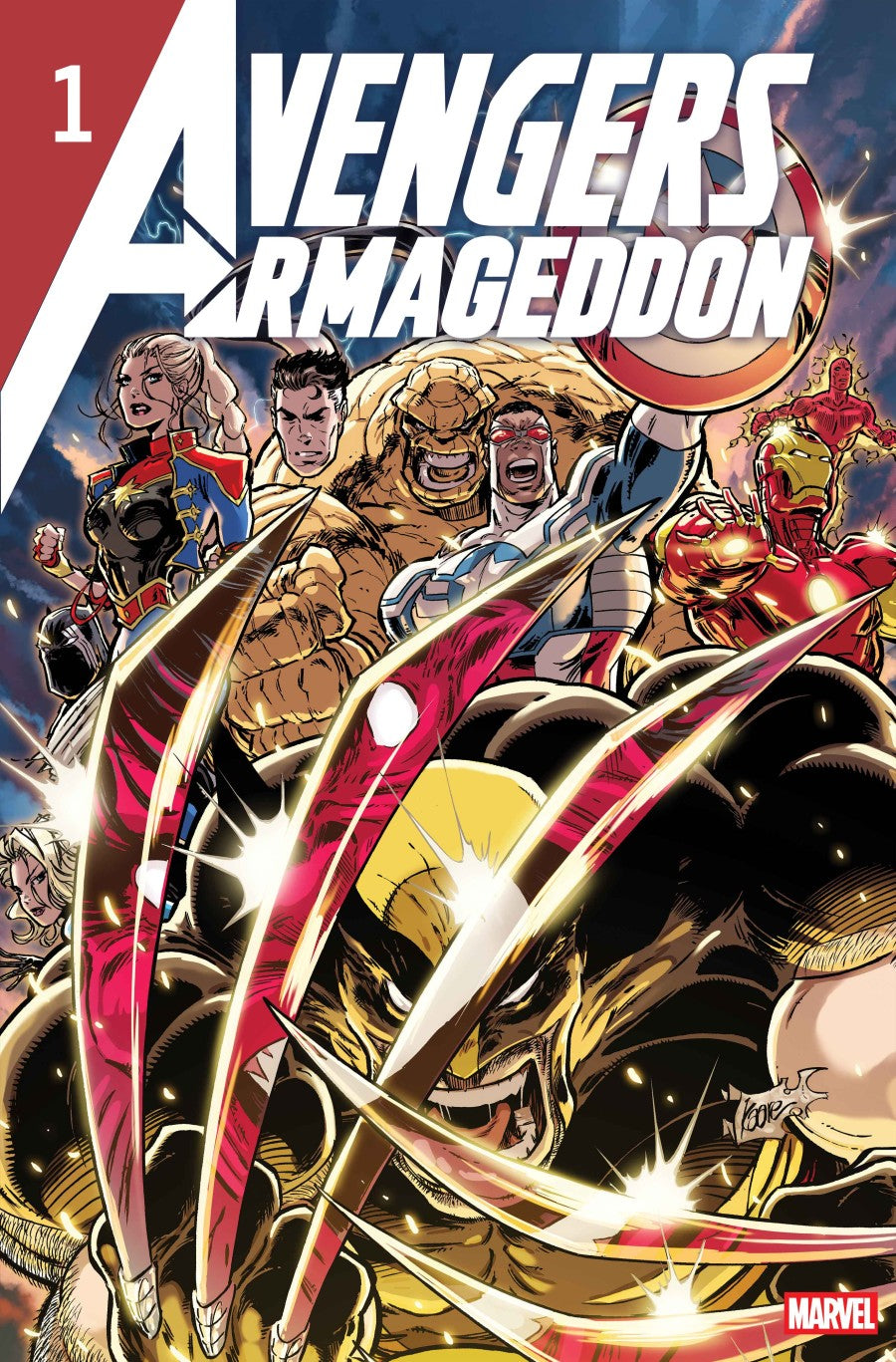 Avengers: Armageddon #1 - spec lots - polybagged with MTG promo card!