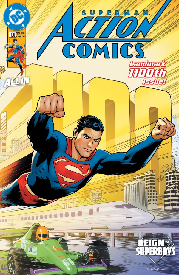 Action Comics #1100 - all 6 covers