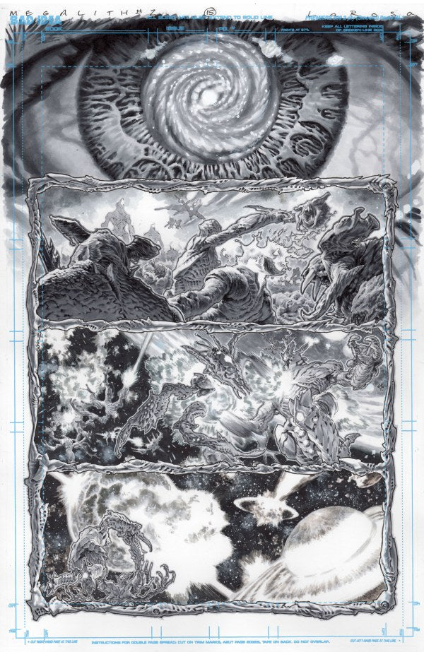 The Olympus Saga: Megalith #1 - 30 cover sketch lot