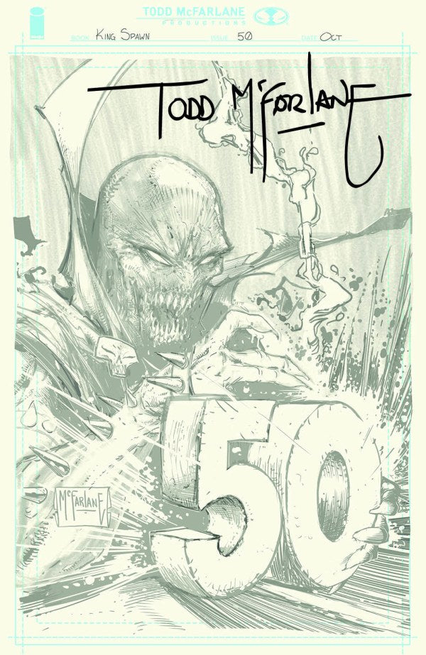 SNEAK PEEK: King Spawn #50 - Insane Discounts on Incentive Lots