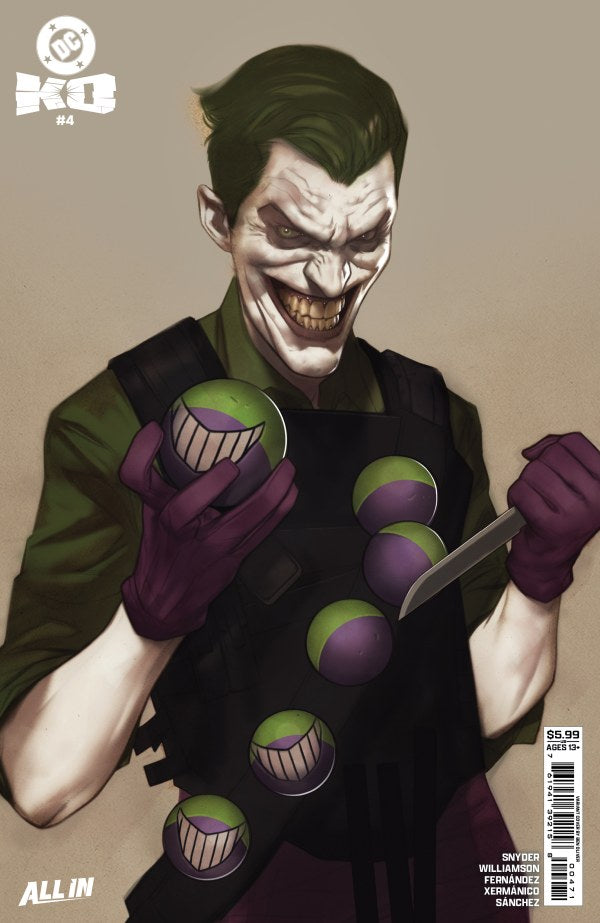 DC K.O. #4  - 9 comic cover run