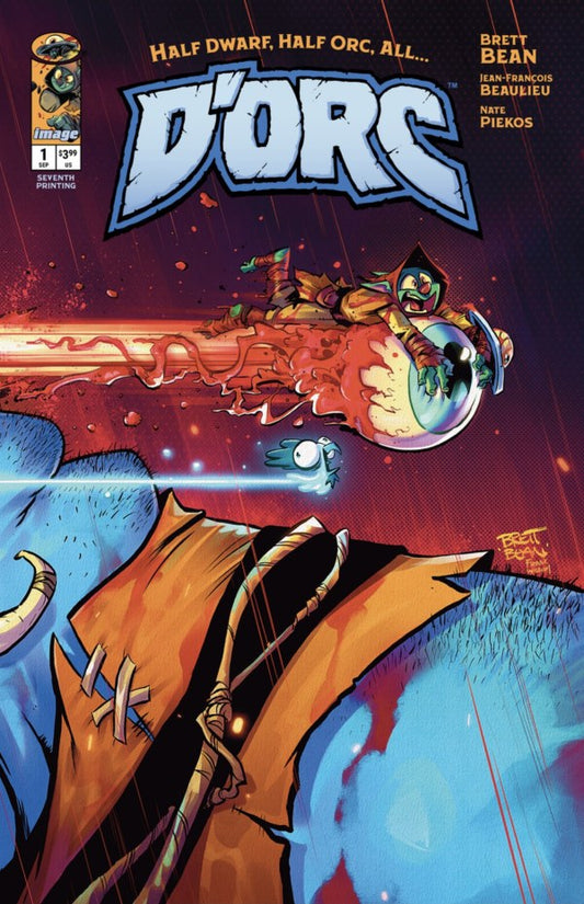 D'Orc #1 - 7th Printing Brett Bean Wraparound