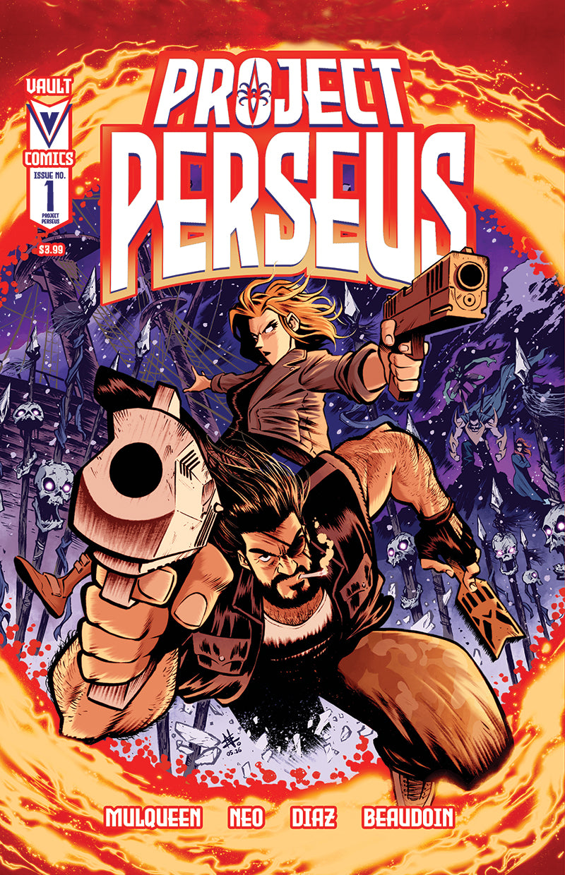 Project Perseus #1 - 2 comic lot (Vault can NOT miss right now!)