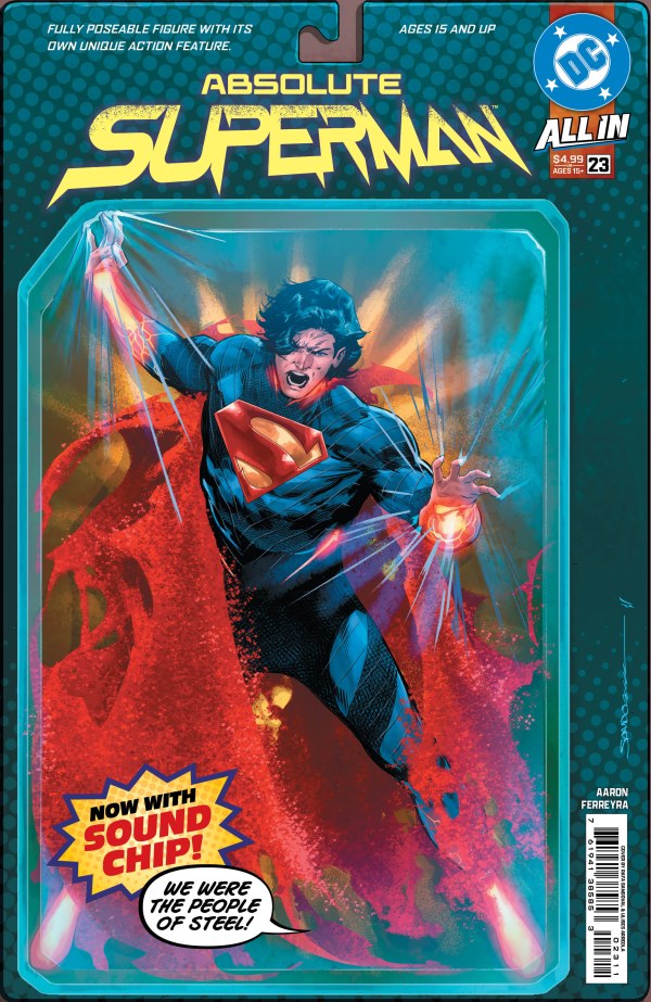 Absolute Superman #23 - 4 comic lot