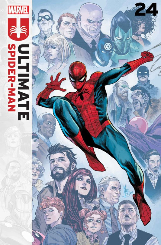 Ultimate Spider-Man #24 - 5 comic cover run