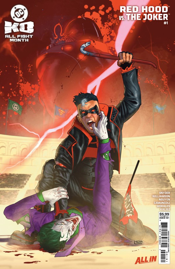 DC K.O.: The Joker vs. Red Hood #1 - cover run