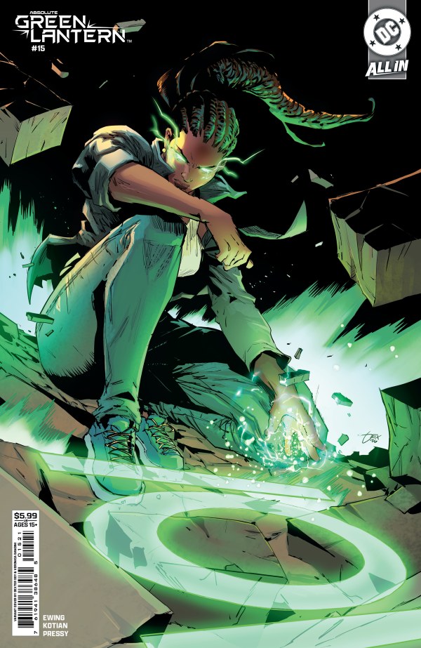 Absolute Green Lantern #15 - 4 comic lot