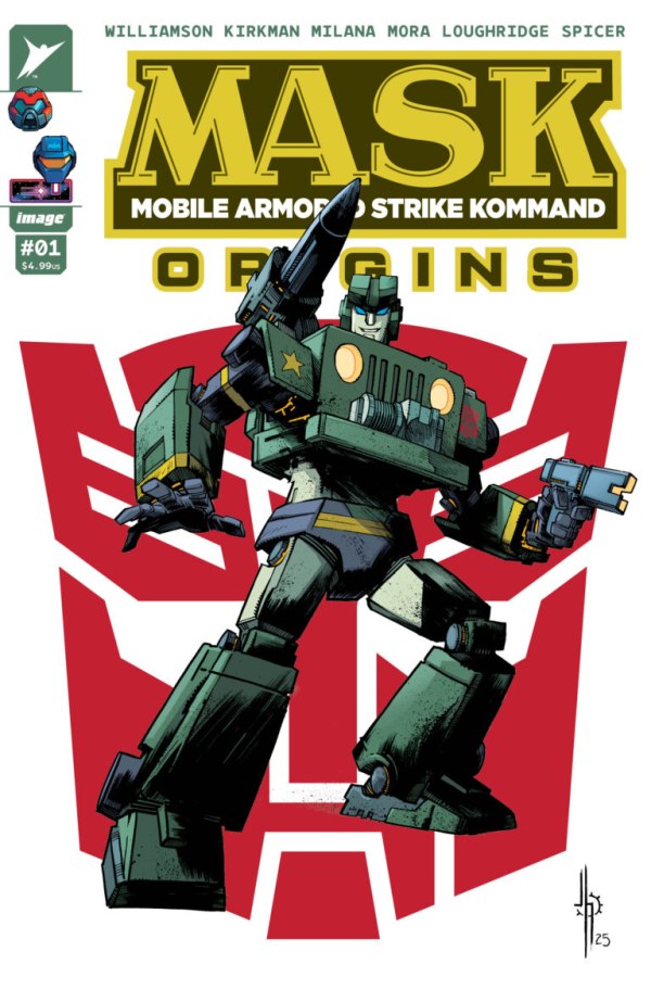 M.A.S.K. Origins #1 - 5 comic lot (Robert Kirkman)