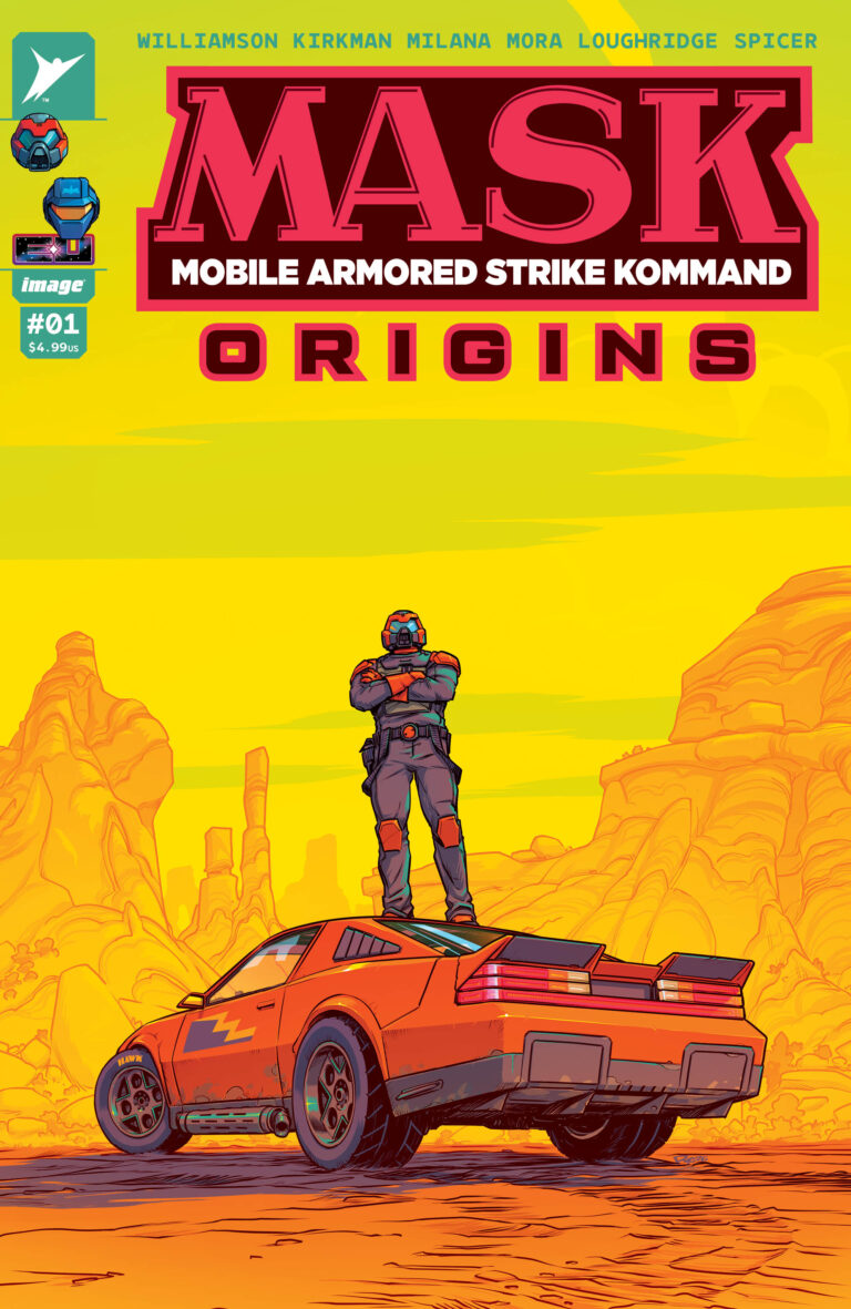 M.A.S.K. Origins #1 - 5 comic lot (Robert Kirkman)