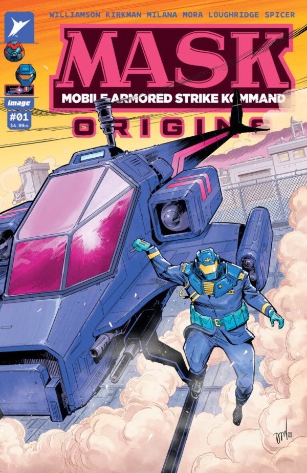M.A.S.K. Origins #1 - 5 comic lot (Robert Kirkman)