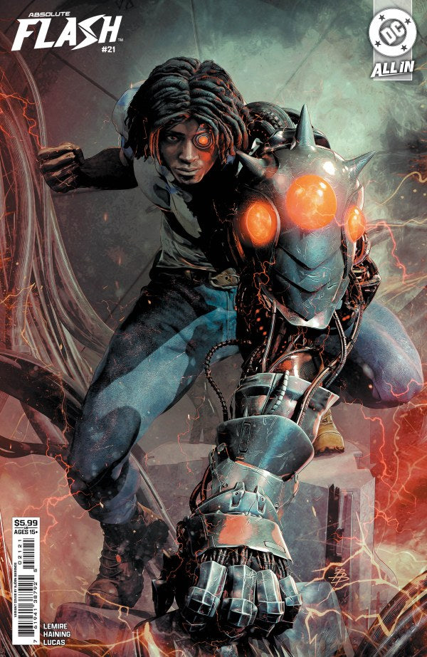 Absolute Flash #21 - 1st Full Absolute Cyborg, 2nd Absolute Atom