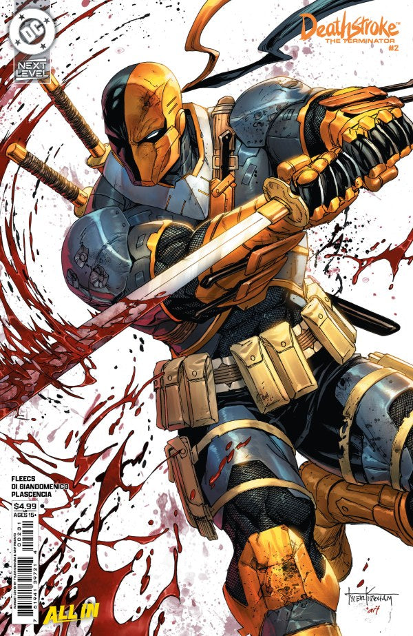 Tyler Kirkham - 3 comic lot! Lobo, Deathstroke & Fireborn
