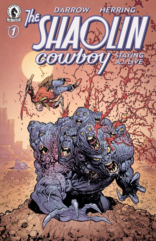 The Shaolin Cowboy: Staying A.I.Live #1 - Peach Momoko & Daniel Warren Johnson