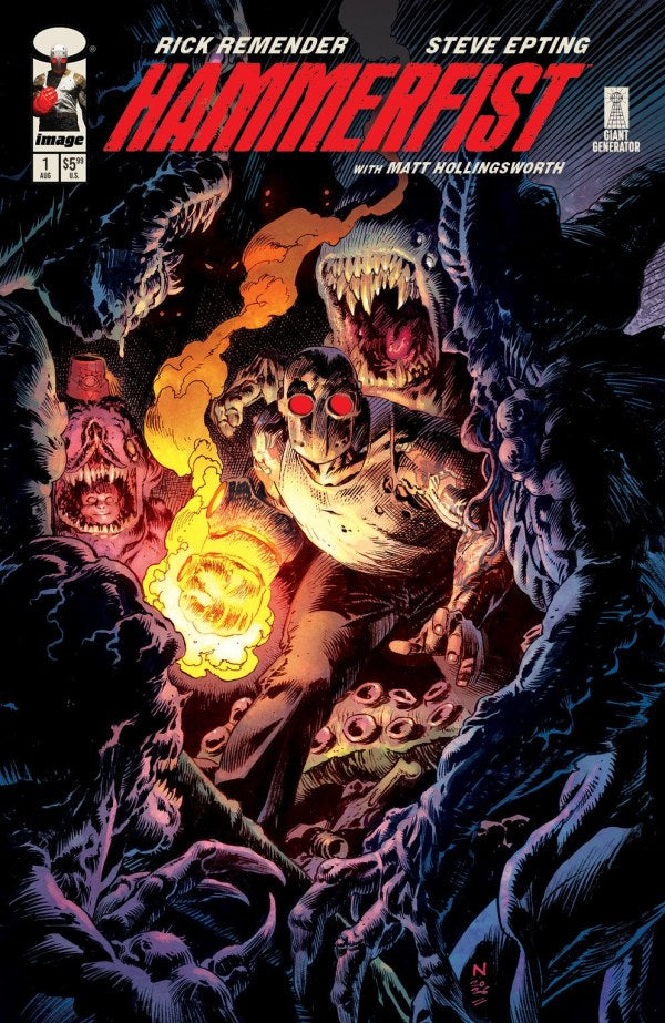Hammerfist #1  - 6 comic lot (probably get this one!)