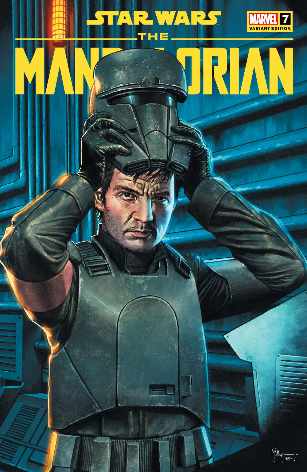 Star Wars: The Mandalorian Season 2 #7 Unknown Comics Mico Suayan Exclusive Variant